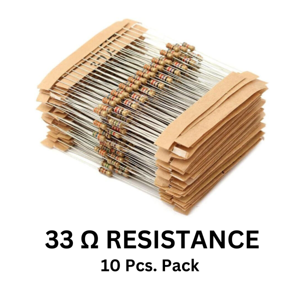 33Ω Resistance (10 Pcs. Pack)